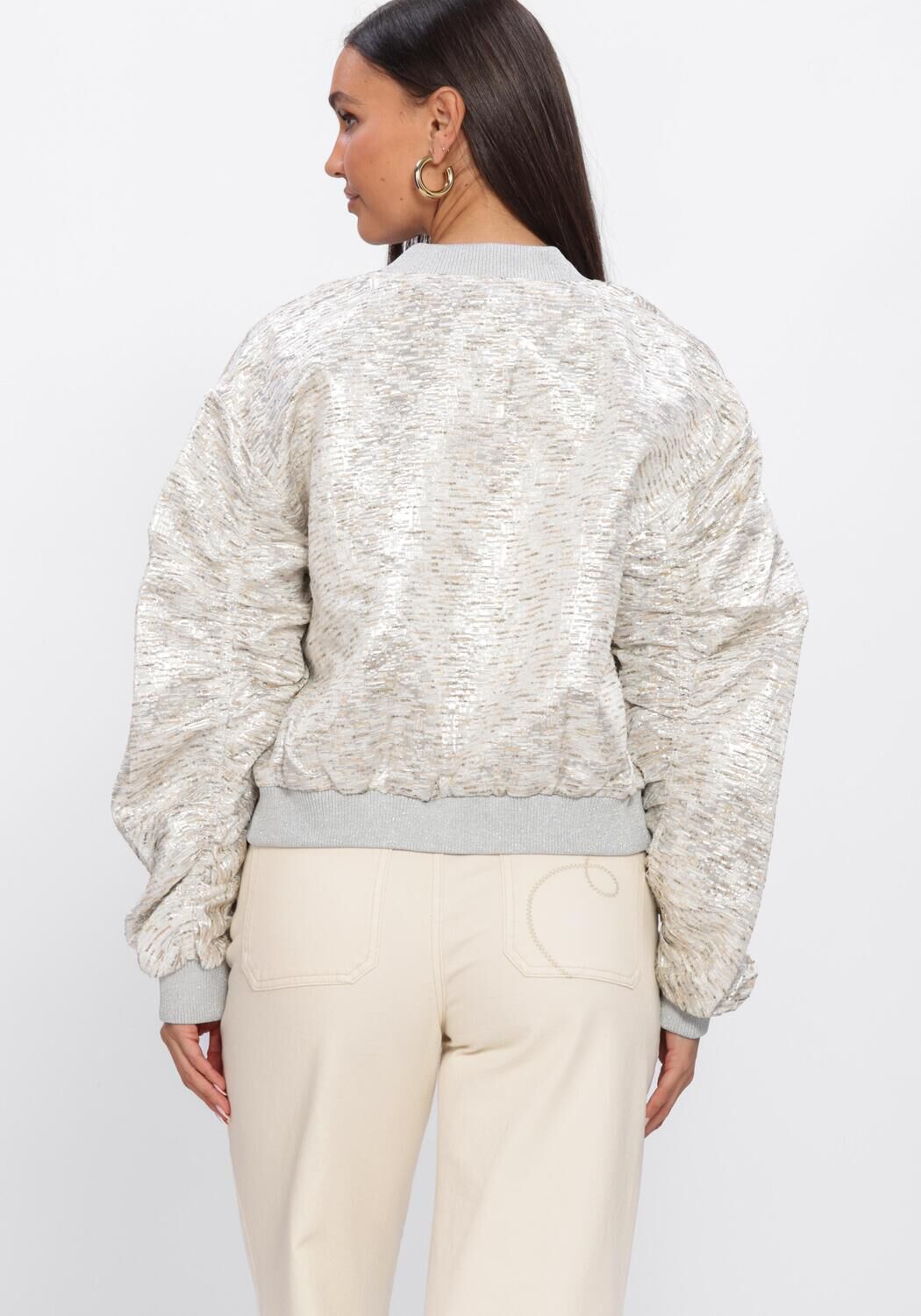 Zilveren NUKUS Jack BABETTE BOMBER - large