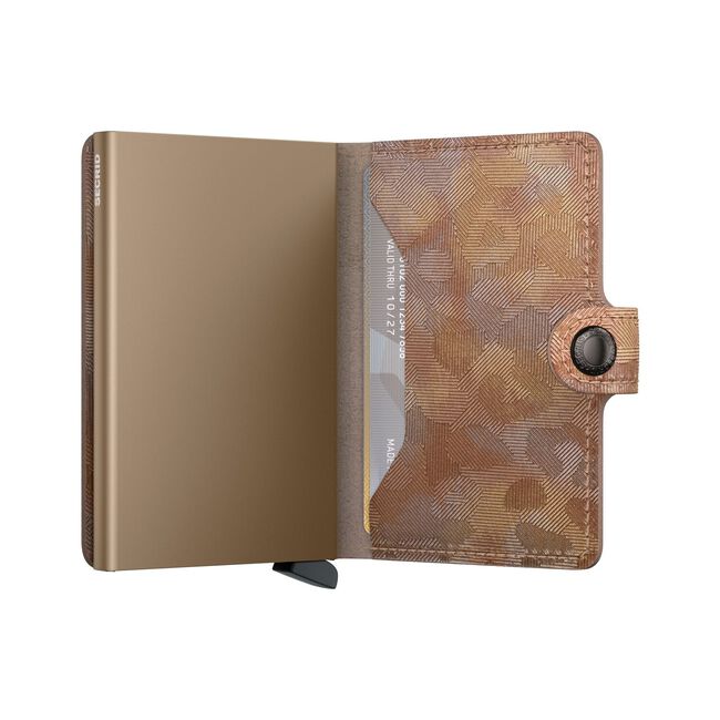 Bruine SECRID Portemonnee MINIWALLET JUNGLE - large