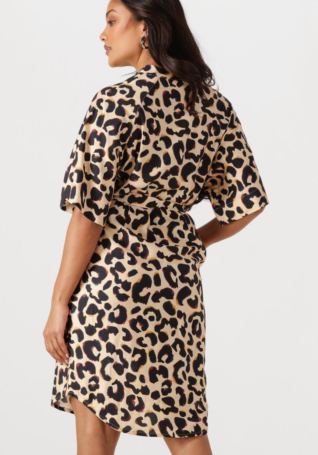 ANOTHER LABEL Dames Jurken Denice Animal Dress S s Multi