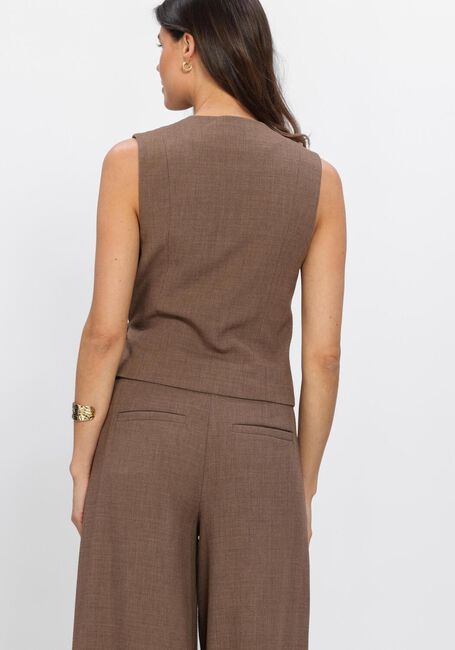 Bruine MSCH COPENHAGEN Top MSCHDARINA WAISTCOAT - large