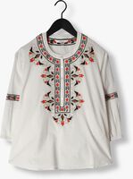 Witte SUMMUM Blouse BLOUSE COTTON VOILE EMBROIDERED