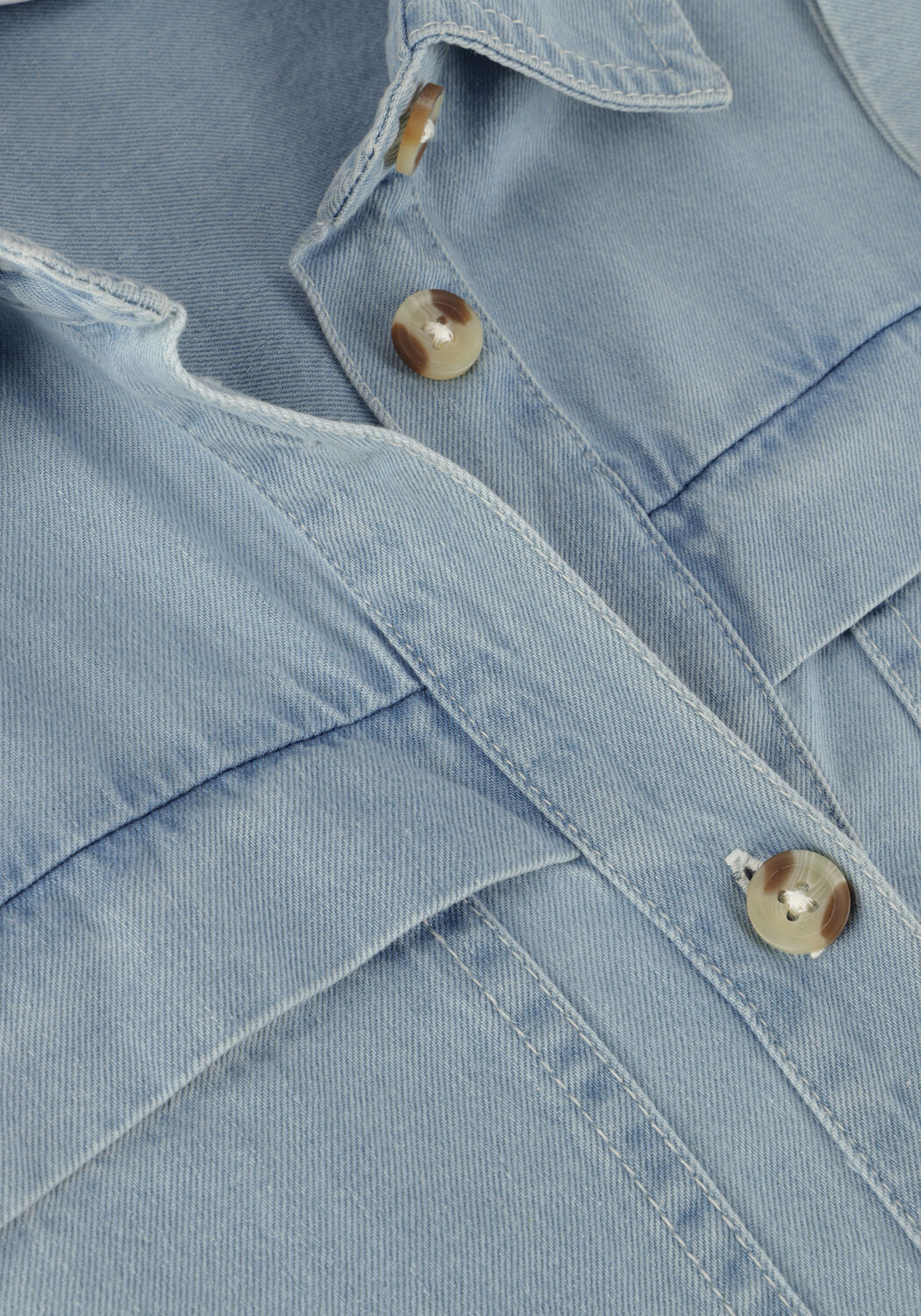 Blauwe MSCH COPENHAGEN Jumpsuit MSCHSHAYLA 2/4 JUMPSUIT - large