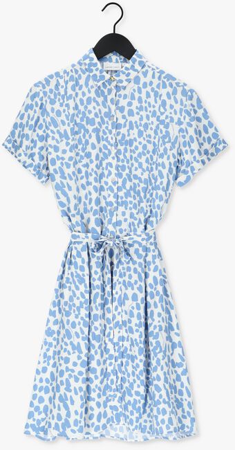 Lichtblauwe FABIENNE CHAPOT Mini jurk BOYFRIEND DRESS - large