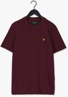 Bordeaux LYLE & SCOTT T-shirt PLAIN T-SHIRT