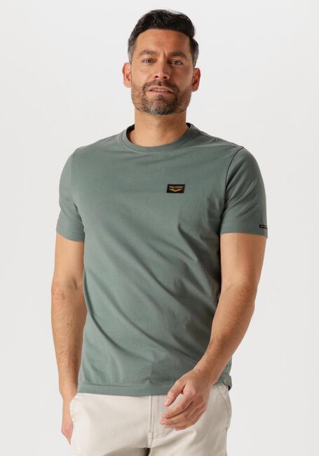 Groene PME LEGEND T-shirt SHORT SLEEVE R-NECK GUYVER TEE - large