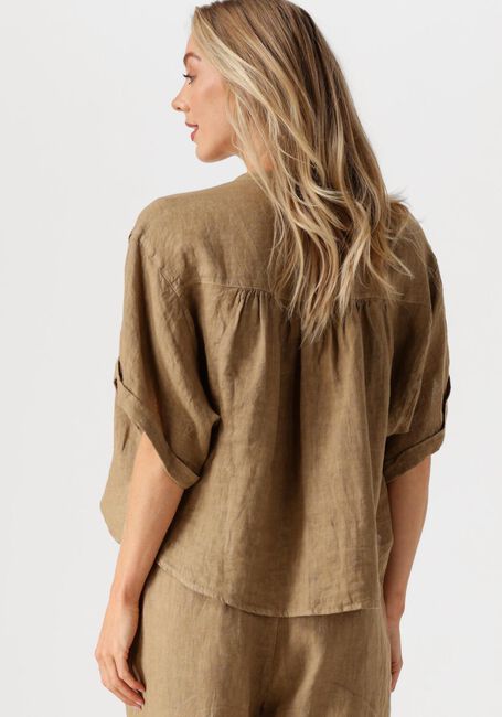 Khaki BY-BAR Blouses AXEL LINNEN BLOUSE - large