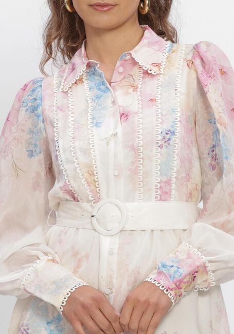 Roze Y.A.S. Jurken YASFLORENCE LS DRESS S. - large
