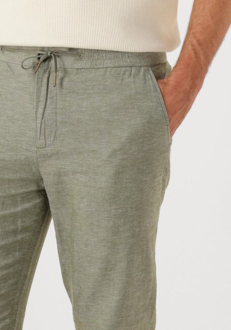 Groene SCOTCH & SODA Chino WARREN COTTON LINEN TWILL JOGGER - large
