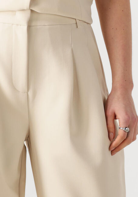 Beige CO'COUTURE Pantalon VOLACC BARREL PLEAT LONG PANT - large