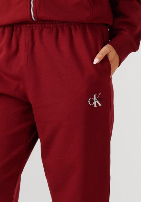 Bordeaux CALVIN KLEIN Joggingbroek MONOLOGO FRENCH TERRY JOGGER - large