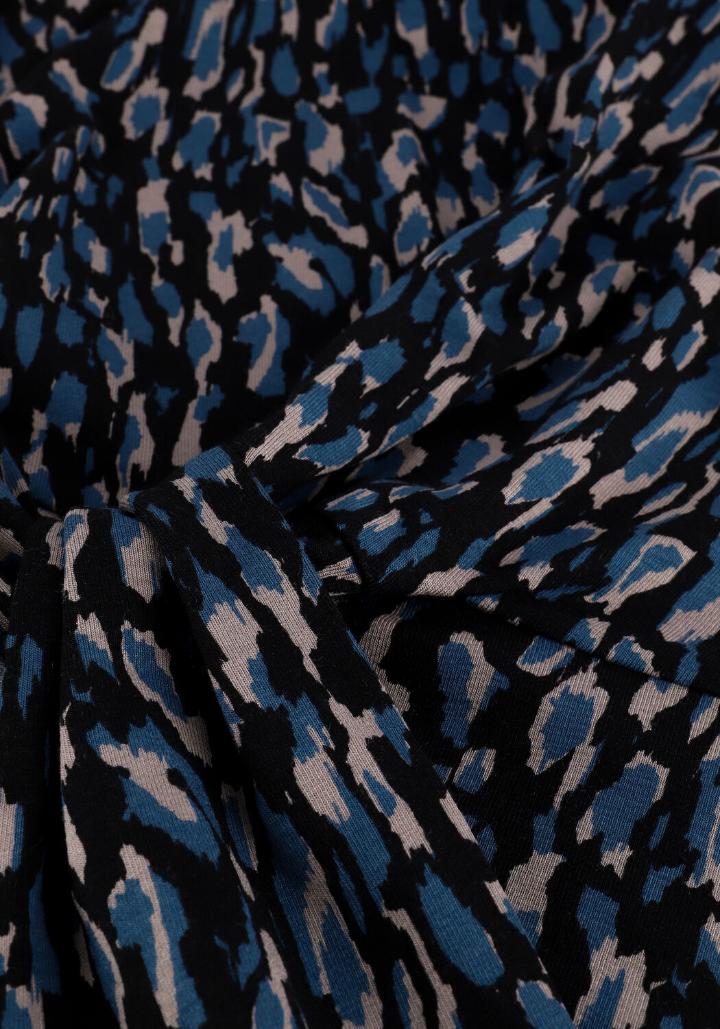 Blauwe JANSEN AMSTERDAM Top TOP W/BAND - large