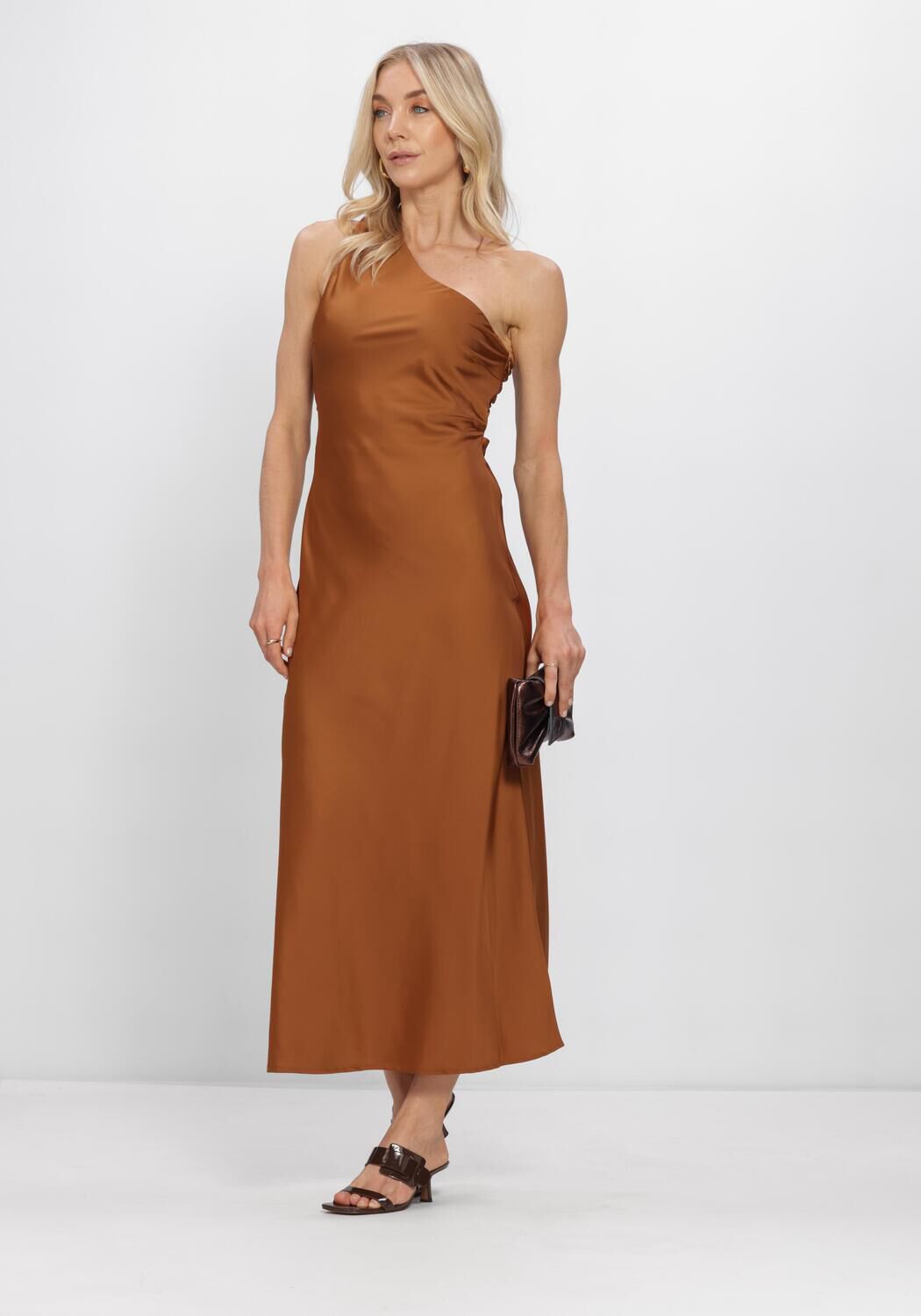Bruine MODSTR&Ouml;M Maxi jurk NARCISSAMD DRESS - large