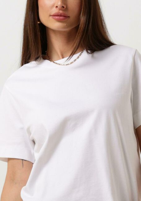 Witte SELECTED FEMME T-shirt SLFESSENTIAL SS BOXY TEE - large