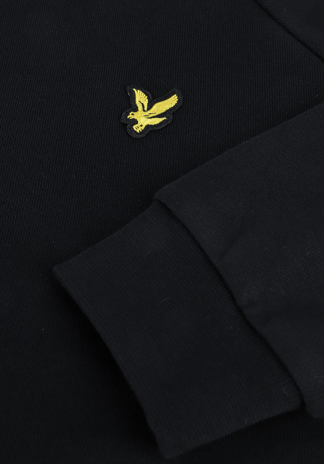 Zwarte LYLE & SCOTT Sweater CROPPED SWEATSHIRT - large