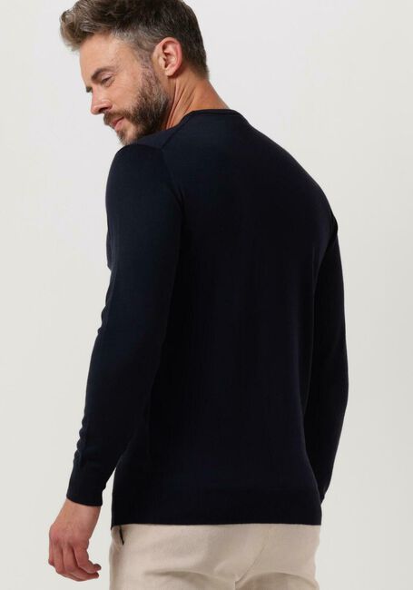 Donkerblauwe PROFUOMO Trui PULLOVER CREW NECK - large