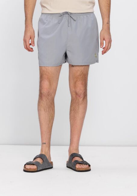 Lichtgrijze CALVIN KLEIN UNDERWEAR Zwembroeken SHORT DRAWSTRING WAISTBAND - large