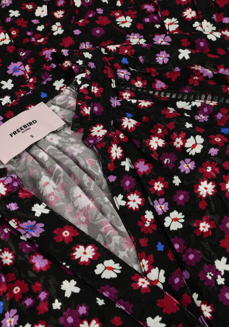 Zwarte FREEBIRD Mini jurk DONNE Zwarte FREEBIRD Mini jurk DONNE - large