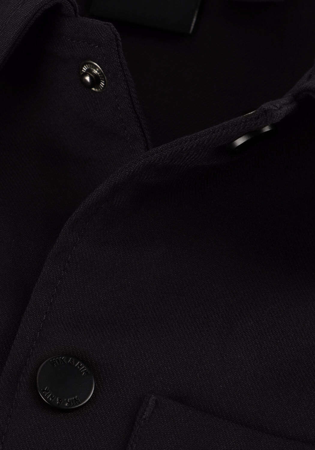 Zwarte NIK & NIK Overshirts FRANCIS OVERSHIRT - large