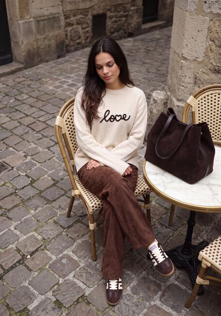 Beige GRACE & MILA Trui PULLOVER - large
