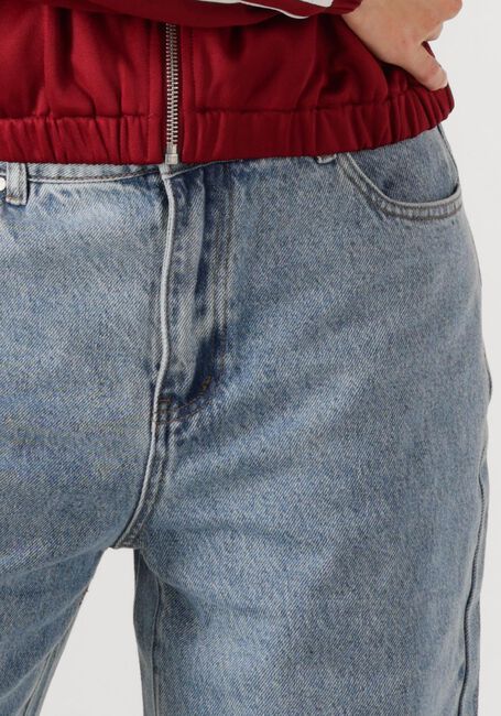 Lichtblauwe ALIX THE LABEL Wide jeans LADIES WOVEN DENIM PANTS - large