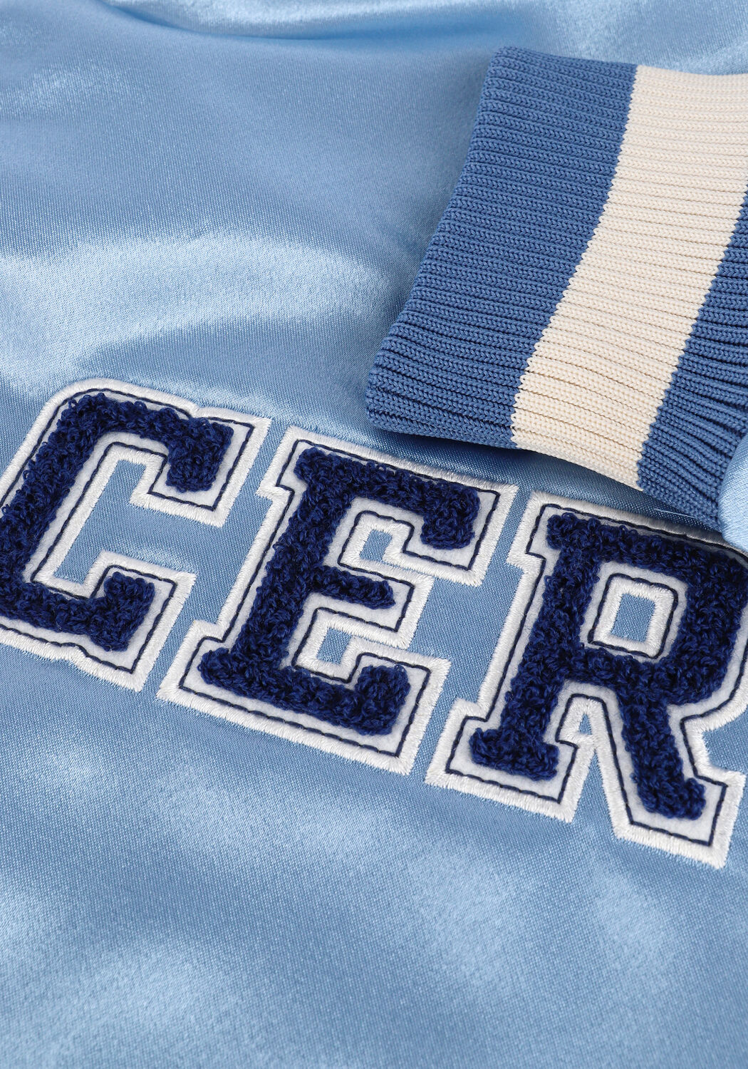 Lichtblauwe MERCER AMSTERDAM Jack THE MERCER VARSITY PARTY - large