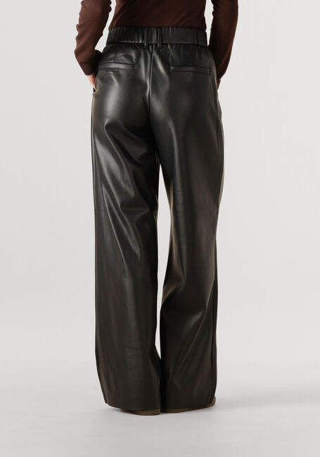 Zwarte WITHBLACK Wijde broek WBLJORK VEGAN WIDE PANT - large