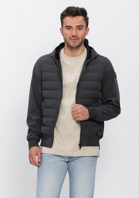 Grijze AIRFORCE Jack RIVER SOFTSHELL JACKET - large