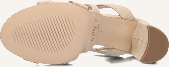 Beige NOTRE-V Sandalen met hak 22552 Beige NOTRE-V Sandalen met hak 22552 - large