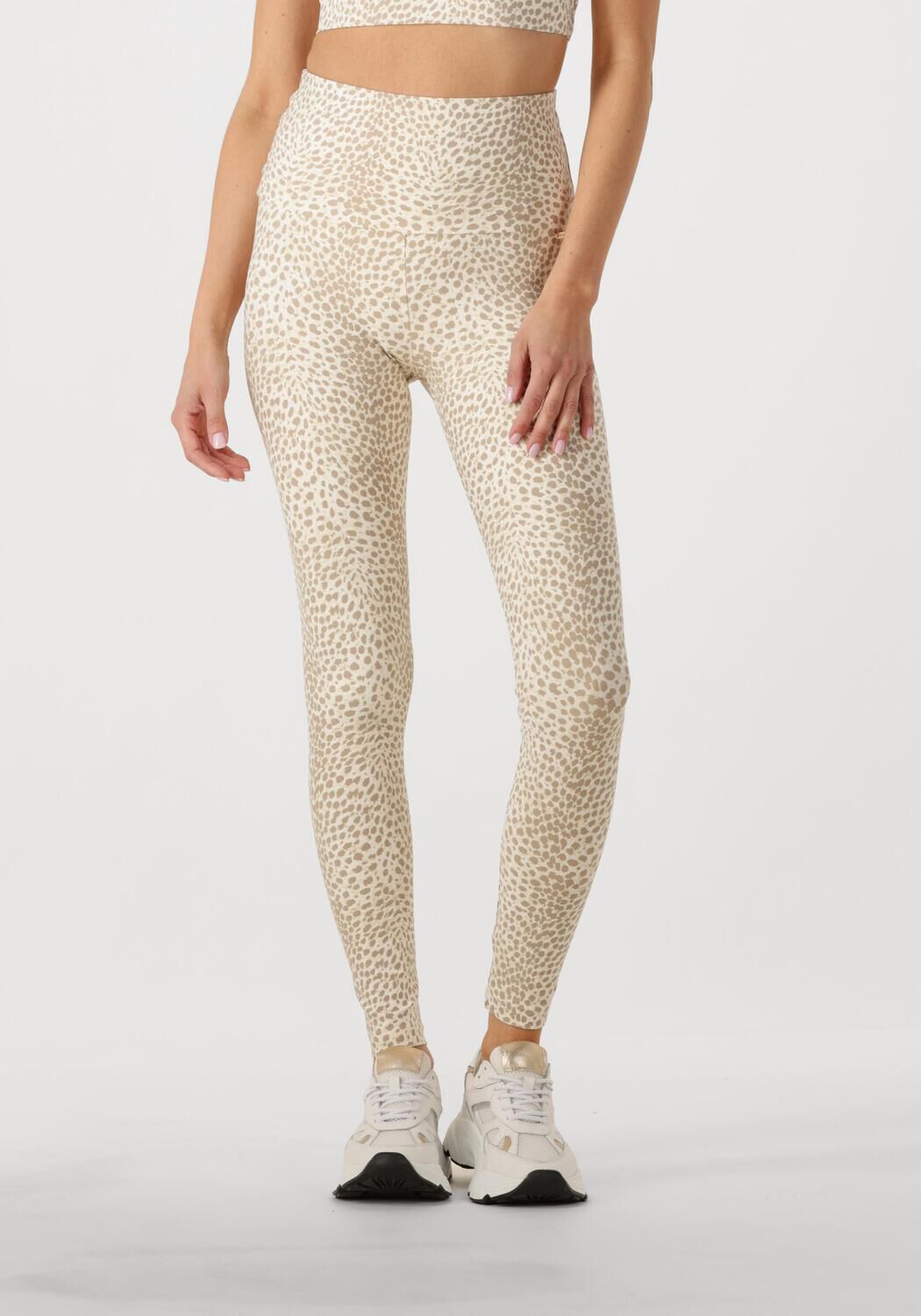 DEBLON SPORTS Dames Broeken Classic High Waist Legging Beige