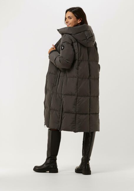 Grijze MOS MOSH Gewatteerde jas NOVA SQUARE DOWN COAT - large