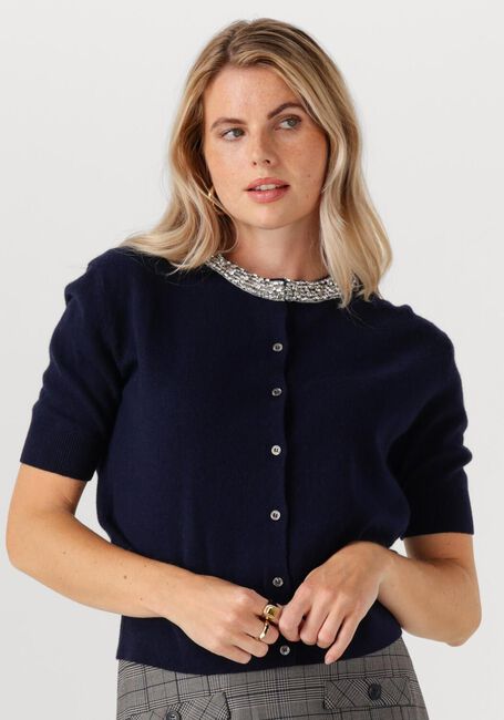 Donkerblauwe JANICE Trui MOON - large