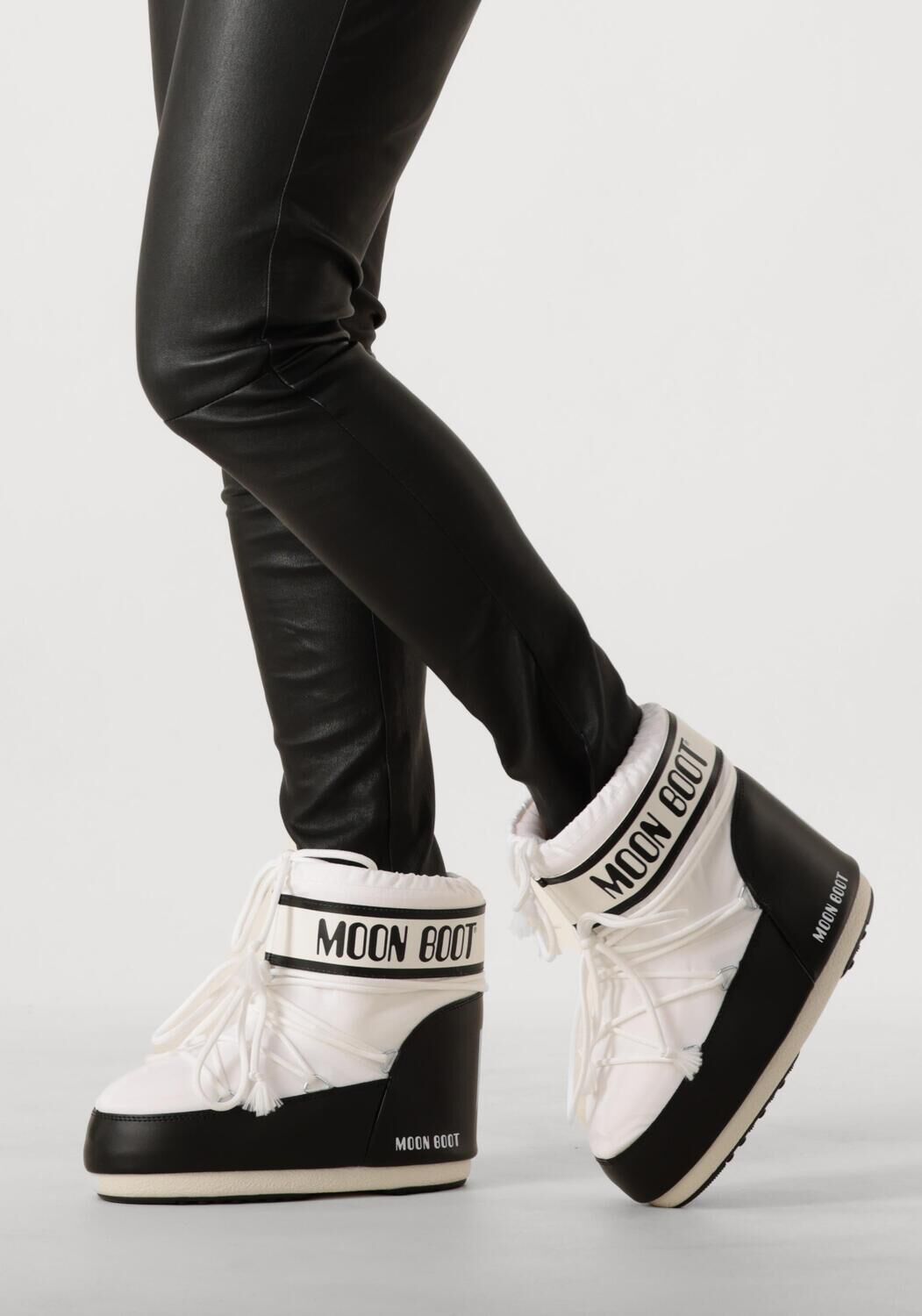 Witte MOON BOOT Snowboots ICON LOW NYLON - large