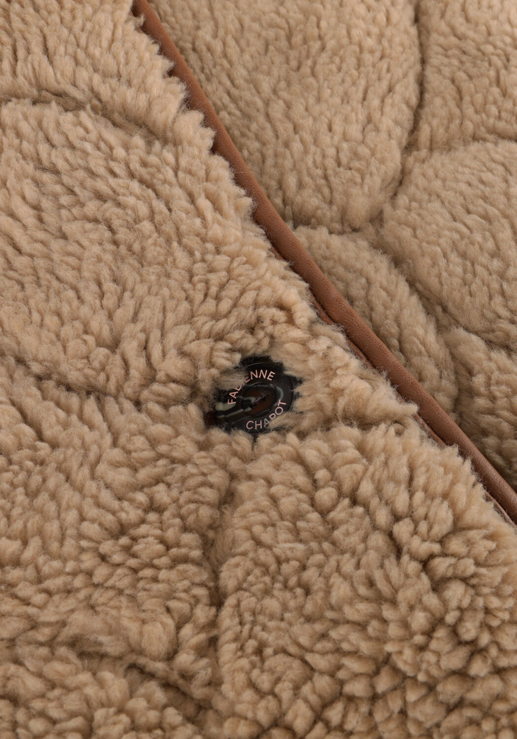 Bruine FABIENNE CHAPOT Teddy jas MERLIN JACKET - large