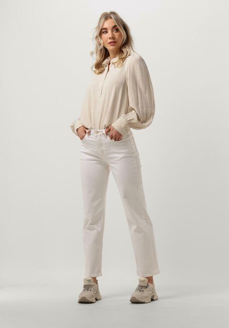 Zand SELECTED WOMEN Blouses SLFVIVA LINEN TOP - large