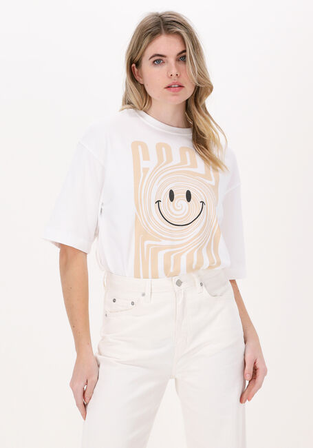 Witte CATWALK JUNKIE T-shirt TS GOOD MOOD - large