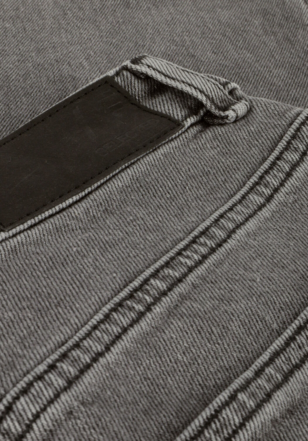 Lichtgrijze SELECTED WOMEN Wide jeans SLFELOISE HW WIDE LIGHT GREY JEANS - large