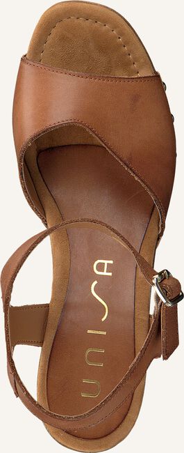 Cognac UNISA Sandalen met hak TACO Cognac UNISA Sandalen met hak TACO - large