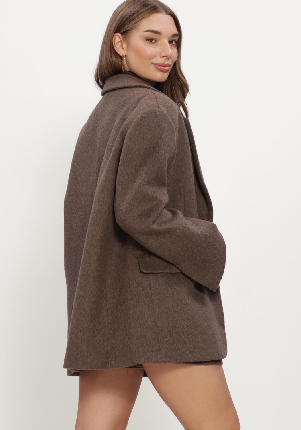 Bruine NOTRE-V Blazer NV-IZORA - large