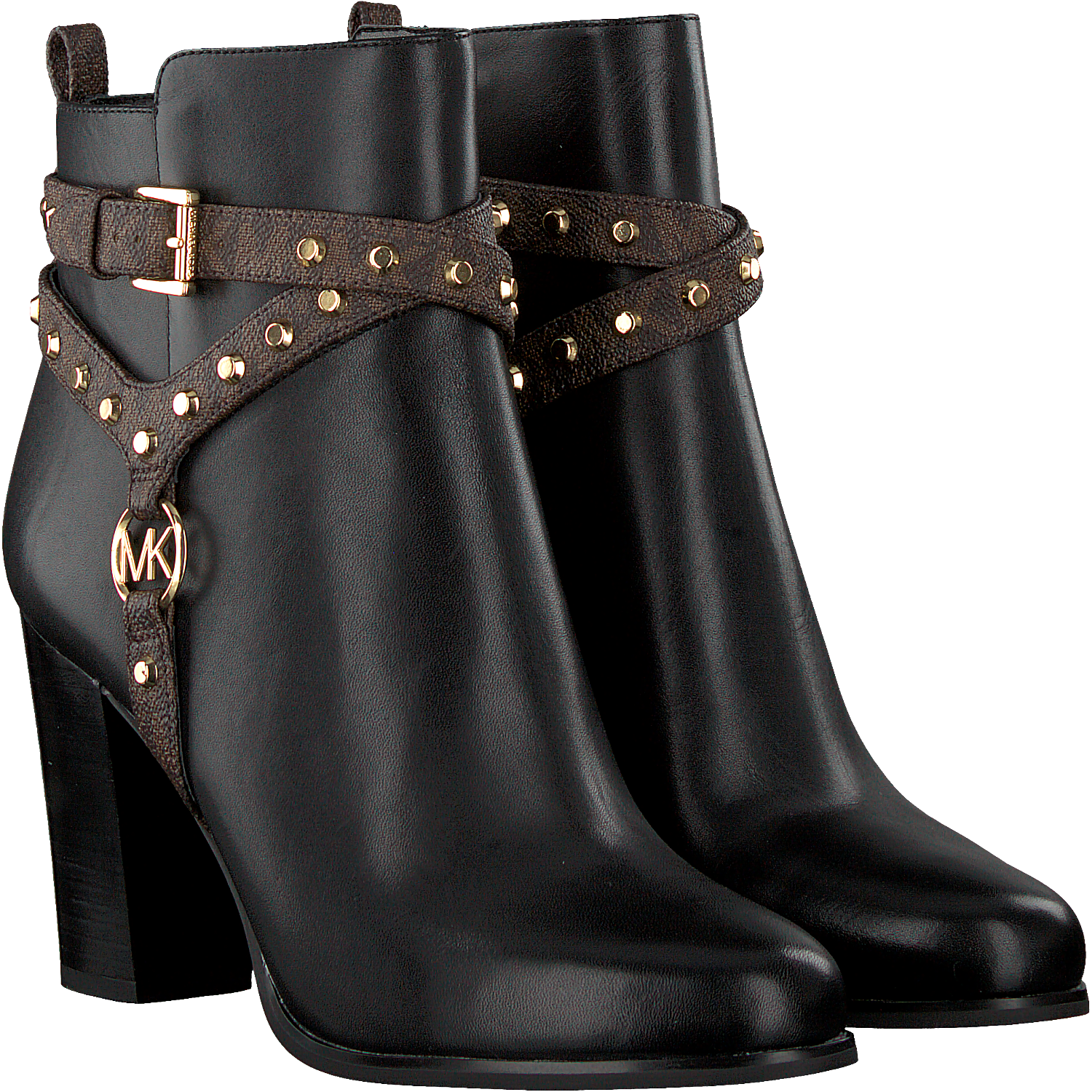 Zwarte MICHAEL KORS Enkellaarsjes PRESTON BOOTIE | Omoda Zwarte MICHAEL KORS Enkellaarsjes PRESTON BOOTIE | Omoda