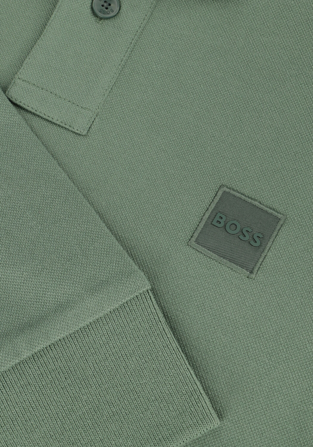 Groene BOSS ORANGE Polo PASSERBY - large