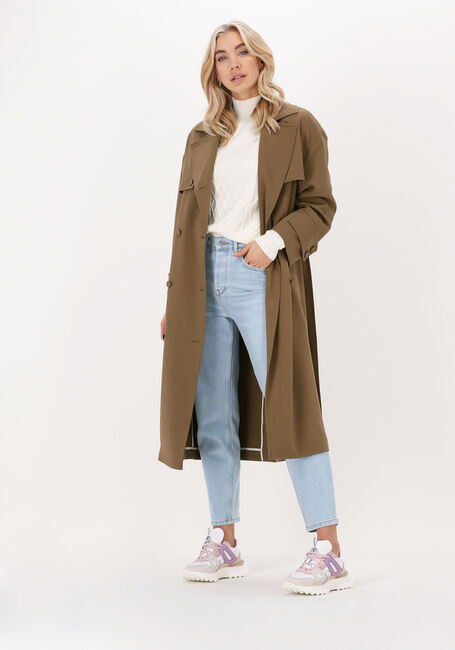 Gebroken wit SELECTED WOMEN Trui IRIS LS KNIT CABLE HIGHTNECK - large