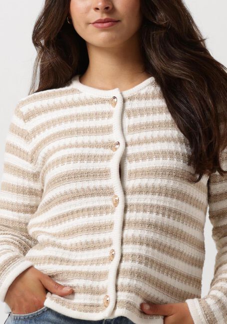 Zand NEO NOIR Vest LIMONE STRIPE KNIT JACKET - large