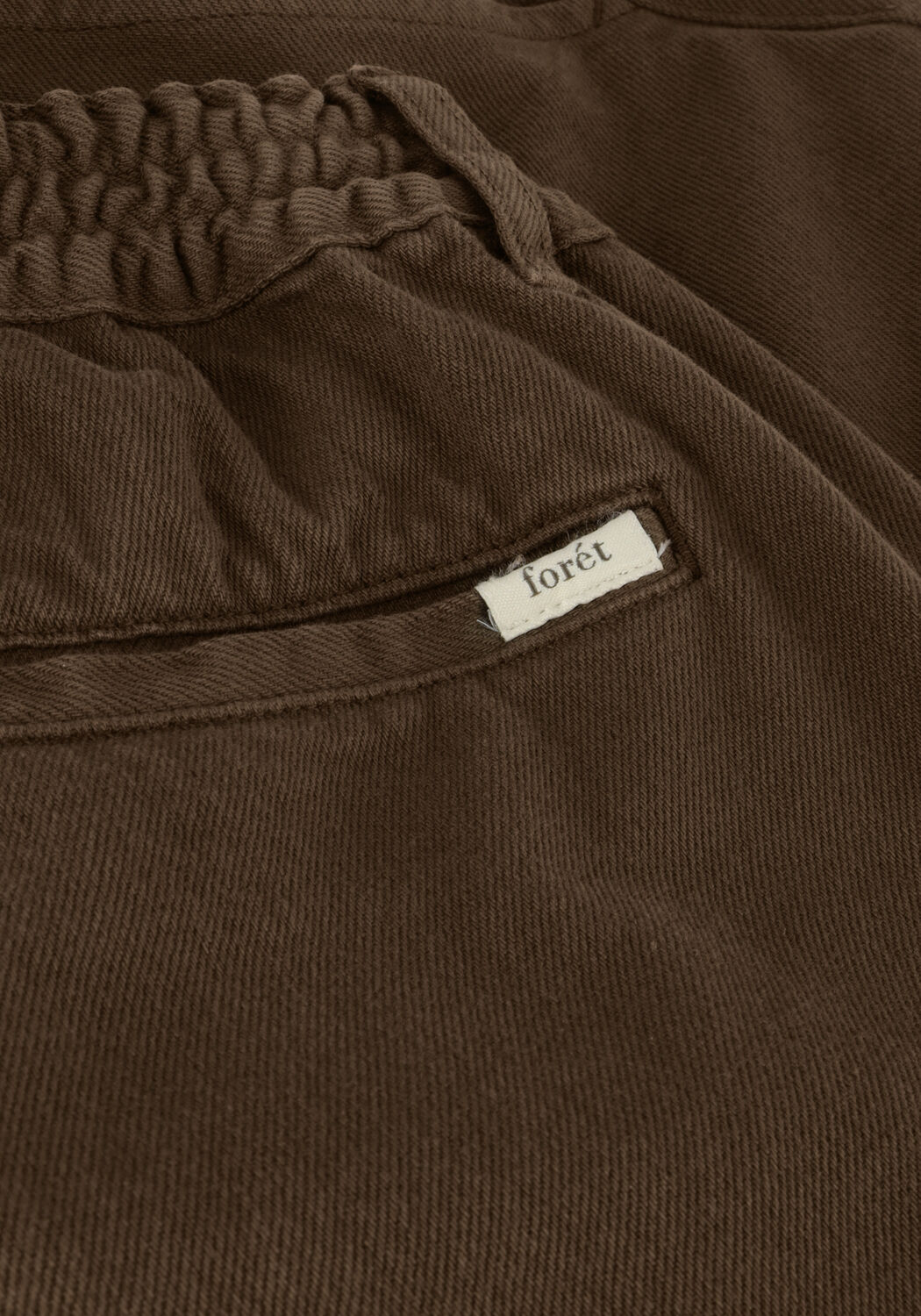 Bruine FOR&Eacute;T Korte broek CLAY SHORT - large