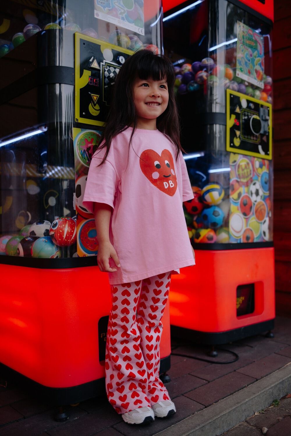 Roze DAILY BRAT Flared broek ADORE FLARED PANTS - large