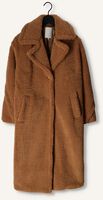 Camel NOTRE-V Teddy jas TEDDY COAT LONG Camel NOTRE-V Teddy jas TEDDY COAT LONG - medium