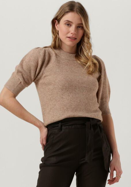 Camel NEO NOIR Trui ABI STITCH BLOUSE - large