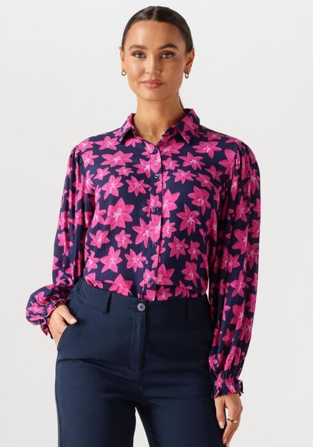 Donkerblauwe YDENCE Blouses BLOUSE ALYSSA - large