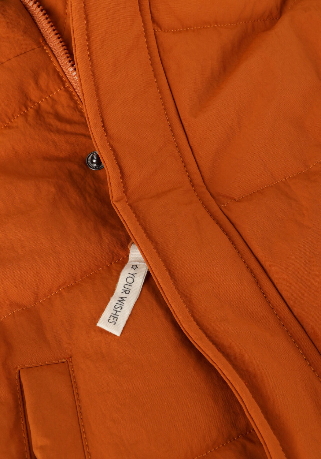 YOUR WISHES Jongens Jassen Orion Long Puffer Oranje