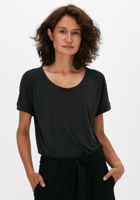 Zwarte MSCH COPENHAGEN T-shirt FENYA MODAL TEE - large