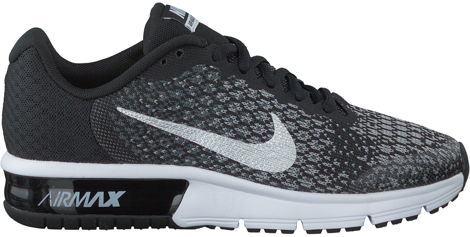 black nike air max sequent 2